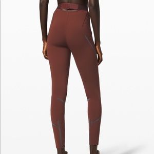 Lululemon Lab Esker Tight 28” Dark Cedar size 2